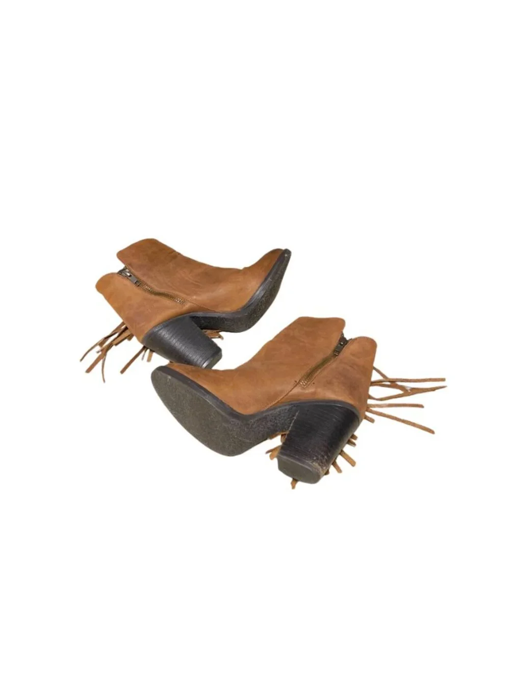 Steve Madden Woodstock Ankle Boots Beige size 7.5 Western Country Festival Boho